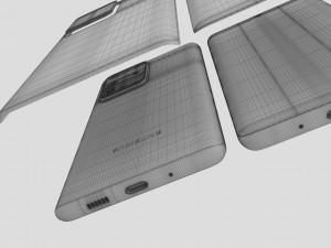 samsung galaxy s20 and s20 plus and s20 5g ultra cosmic black gray Modelo 3D