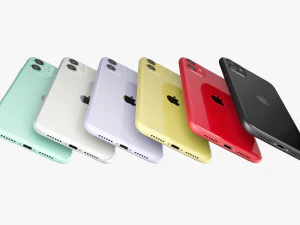 apple iphone 11 pro 11 pro max 11 all colors 3D Model