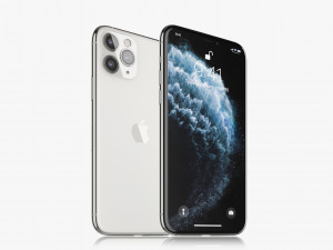 apple iphone 11 pro 11 pro max 11 all colors Model 3D