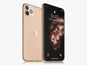 apple iphone 11 pro 11 pro max 11 all colors 3D Model