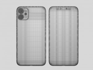 apple iphone 11 pro 11 pro max 11 all colors Model 3D
