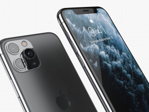 apple iphone 11 pro 11 pro max 11 all colors Model 3D
