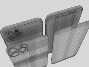 apple iphone 11 pro 11 pro max 11 all colors Model 3D