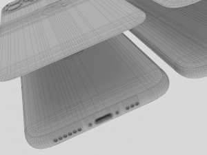 apple iphone 11 pro 11 pro max 11 all colors Model 3D