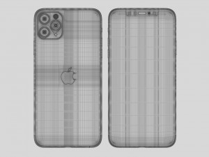apple iphone 11 pro 11 pro max 11 all colors Model 3D