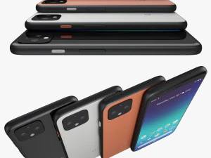 google pixel 4 and 4 xl 3D Model
