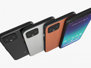 google pixel 4 and 4 xl 3D Model