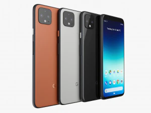 google pixel 4 and 4 xl 3D Model