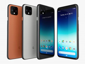 google pixel 4 and 4 xl 3D Model