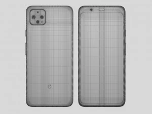 google pixel 4 and 4 xl 3D Model