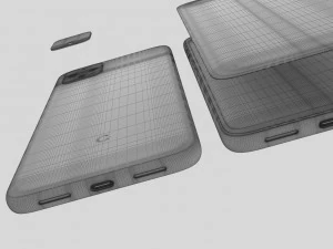 google pixel 4 and 4 xl 3D Model