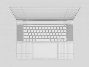 apple macbook pro 16-inch 2019 3D Model