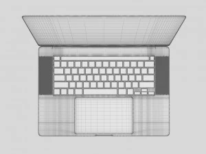 apple macbook pro 16-inch 2019 3D Model