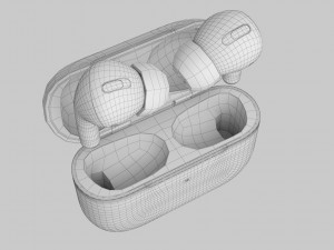 apple airpods pro Modèle 3D