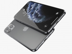 apple electronics collection 3D 모델