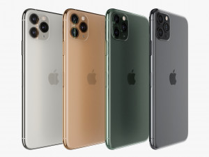 apple electronics collection 3D 모델