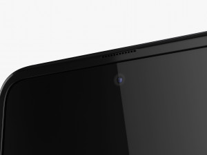 samsung galaxy z flip black Model 3D