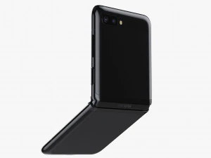 samsung galaxy z flip black 3D Model