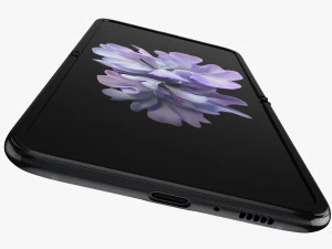 samsung galaxy z flip black 3D Model