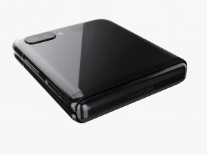 samsung galaxy z flip black 3D Model