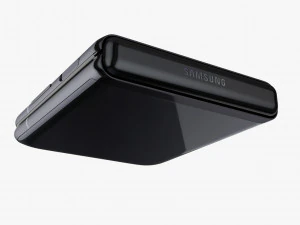 samsung galaxy z flip black 3D Model