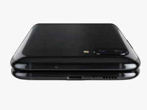 samsung galaxy z flip black 3D Model