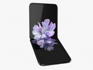 samsung galaxy s20 and s20 plus and s20 5g ultra and z flip cosmic black gray Model 3D