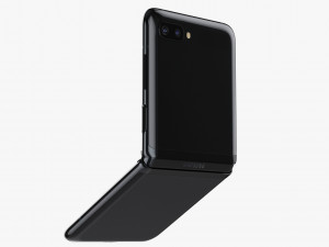 samsung galaxy s20 and s20 plus and s20 5g ultra and z flip cosmic black gray Model 3D