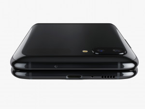 samsung galaxy s20 and s20 plus and s20 5g ultra and z flip cosmic black gray Model 3D