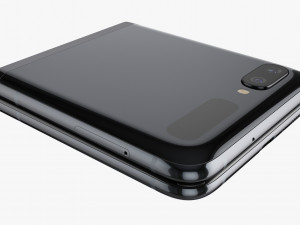 samsung galaxy s20 and s20 plus and s20 5g ultra and z flip cosmic black gray Model 3D