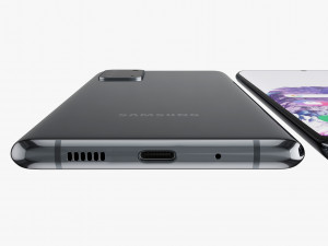 samsung galaxy s20 and s20 plus and s20 5g ultra and z flip cosmic black gray Model 3D