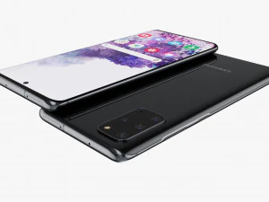 samsung galaxy s20 e s20 plus e s20 5g ultra e z flip cosmic preto cinza Modelo 3D