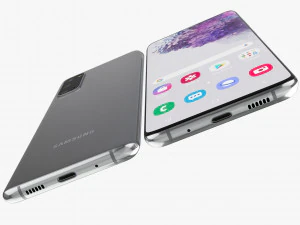 samsung galaxy s20 e s20 plus e s20 5g ultra e z flip cosmic preto cinza Modelo 3D