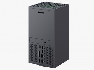 xbox series x console 2020 Model 3D