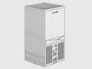 xbox series x console 2020 Model 3D