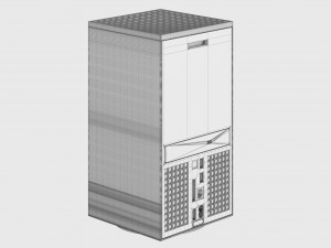 xbox series x console 2020 Model 3D
