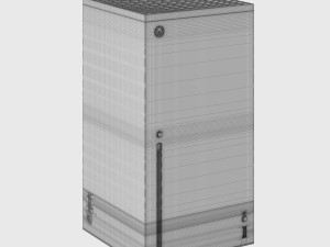 xbox series x console 2020 Model 3D