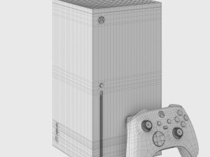 xbox series x 3D Model