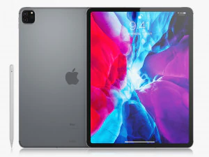 apple ipad pro 2020 - 12-9 inch 3D Model