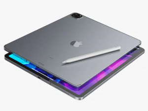 apple ipad pro 2020 - 12-9 inch 3D Model