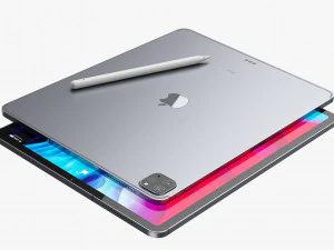 apple ipad pro 2020 - 12-9 inch 3D Model