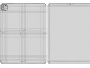 apple ipad pro 2020 - 12-9 inch 3D Model