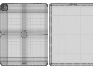 apple ipad pro 2020 - 12-9 inch 3D Model