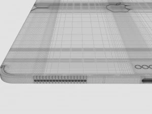apple ipad pro 2020 - 12-9 inch 3D Model