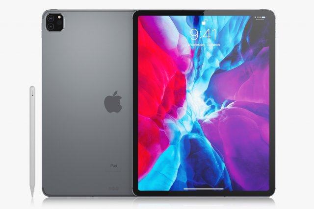 apple ipad pro 11 and 129 inch 2020 3D Model in Computer 3DExport