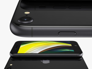 apple iphone se 2020 all colors 3D मॉडल