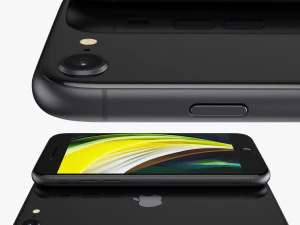 apple iphone se 2020 all colors 3D Model
