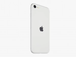 apple iphone se 2020 all colors 3D Model