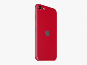 apple iphone se 2020 all colors 3D मॉडल