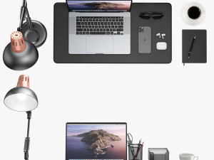 workplace macbook 1 3Dモデル